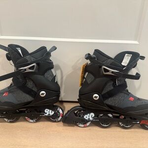 K2 Black and Gray Inline Skates